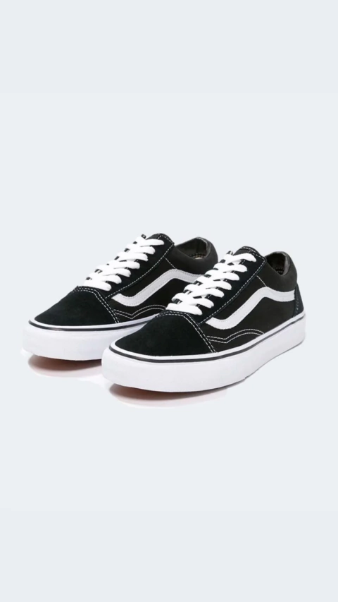 Zapatillas Vans Old Skool Kids Black/White