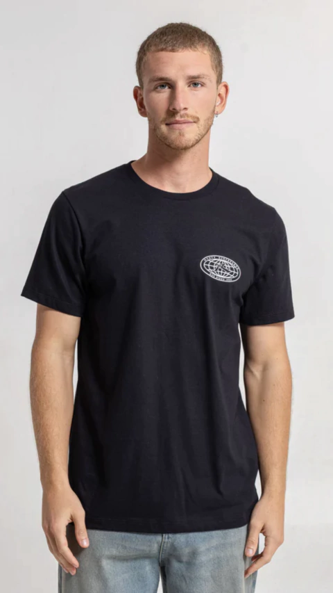 Remera Rusty Colors Of World Black