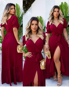 Vestido Envelope Manga Curta - comprar online