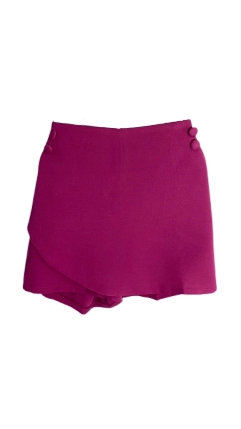 Shorts Saia Jana | Fucsia