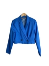 Blazer Cropped Linho Thaci