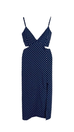 Vestido Midi Poá - Nina