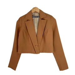 Blazer Cropped Nina | CAMEL