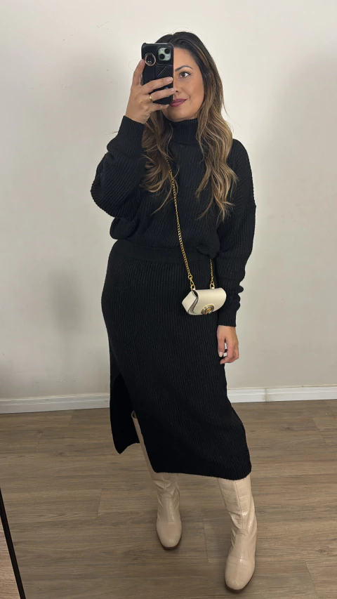 Conjunto Tricot Feminino Ella