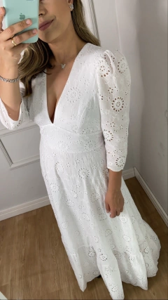 Vestido Vitoria | Branco na internet