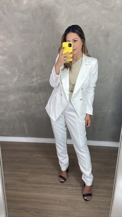 Conjunto Alfaiataria Sofie | Branco