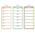 Organizador de horarios imantados - 9 x 22 cm en internet