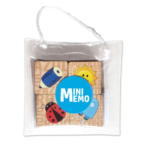 Juego de memoria pocket - 16 fichas