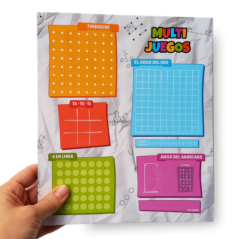 Pizarra Multijuegos 5 en 1