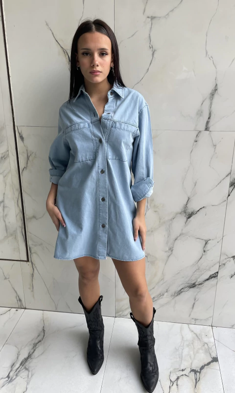 Vestido/Camisa Cannes - comprar online