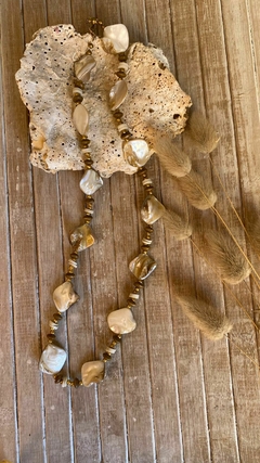 collar piedras ambar - comprar online