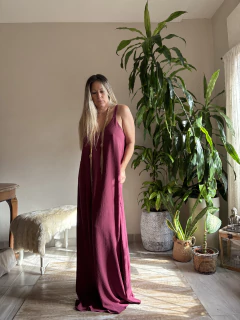 Imagen de Vestido Star borgoña largo