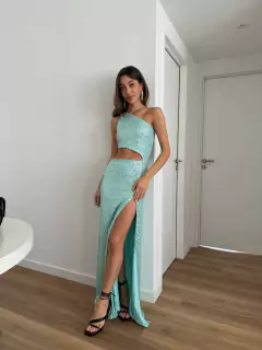 vestido Josephine - V1346 - Soya