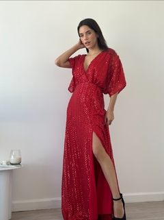 vestido Elena tull bordado en internet
