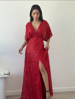 vestido Elena tull bordado - Soya