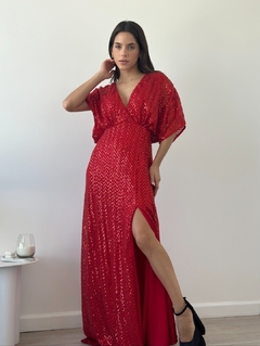 vestido Elena tull bordado