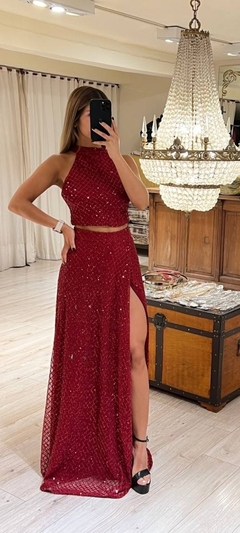 Falda magna tull bordado - tienda online