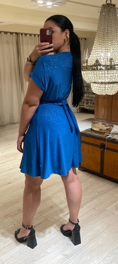Vestido mari lurex - tienda online