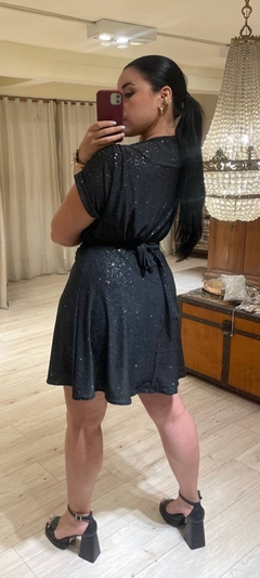 Vestido mari lurex - tienda online