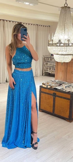 Falda magna Lentejuela -F456