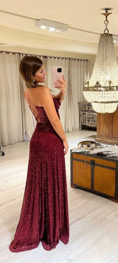 Vestido Baires Lentejuela -V1468 en internet