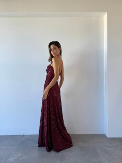 Vestido Baires Lentejuela -V1468 - tienda online