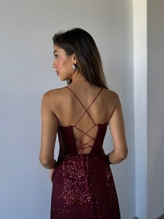 Vestido Baires Lentejuela - tienda online