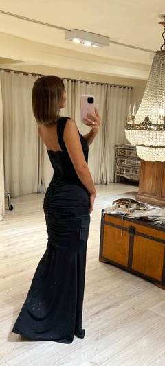 Vestido mar lurex - tienda online