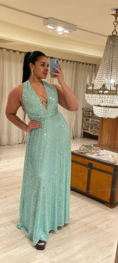 Imagen de Vestido cala Lentejuela -V13943