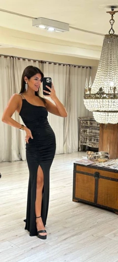 Vestido amadea tricot V-14881 - Soya