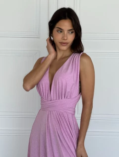 Vestido Cala lurex -V13941 en internet