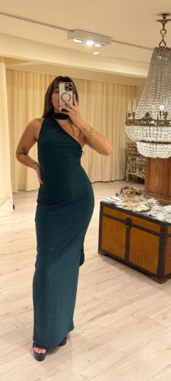 Vestido Fiorella LUREX -V1491 - tienda online