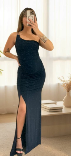 Vestido amadea lurex - V1488 en internet