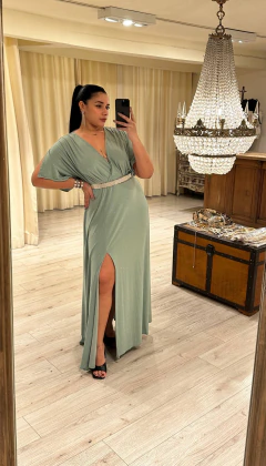 Vestido Alina LUREX -V12175 - tienda online