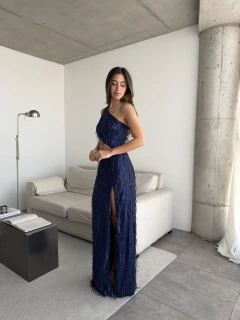 Vestido Jorgelina Flecos V13463 en internet