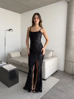 Vestido Valeria guipiure. V1573 - Soya