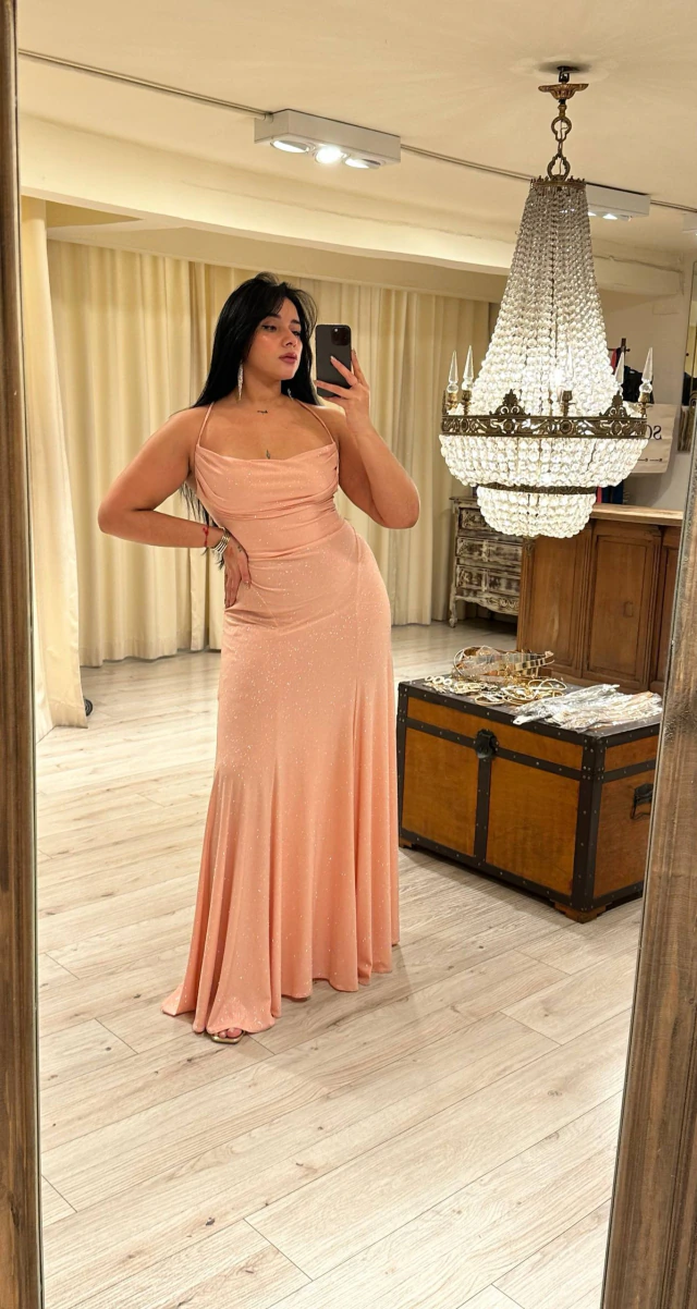 vestido julieta lurex V1559 — imagen 36
