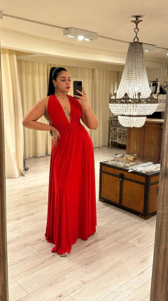 Vestido Cala lurex -V13941 en internet