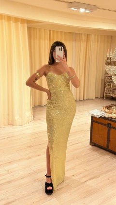 vestido keila lentejuela - Soya