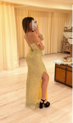 vestido keila lentejuela - tienda online