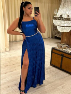Vestido marita plisado