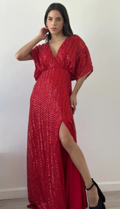 Vestido Elena tull bordado – Soya — imagen 2