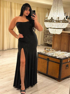 Vestido Fox lurex . V1565 - Soya