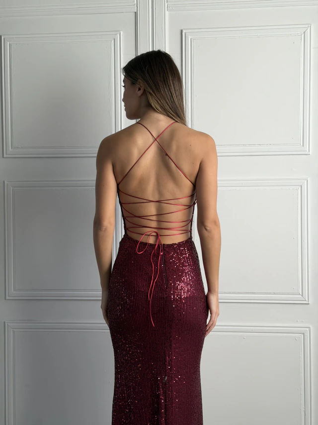Vestido zabri lentejuela — imagen 6