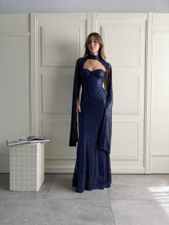 Vestido zabri lentejuela -V15481