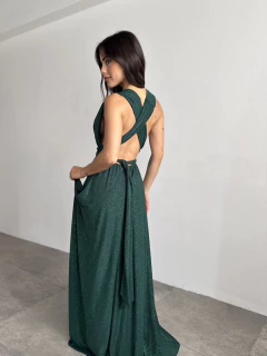 Vestido Cala lurex -V13941 - Soya