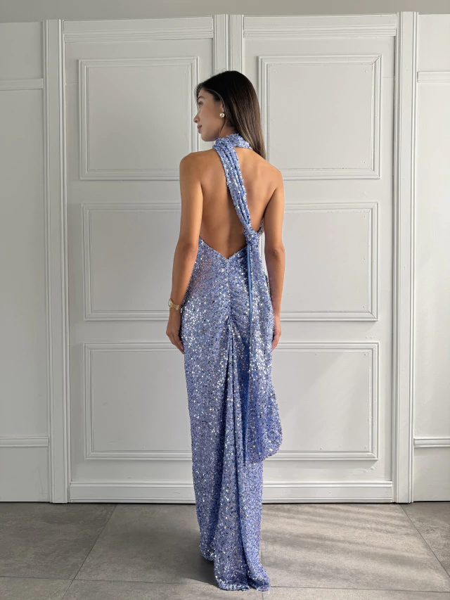 Vestido fiore canutillo Soya — imagen 2