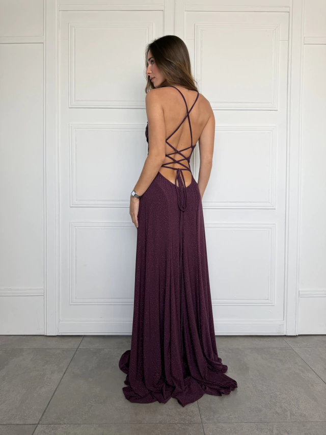 vestido julieta lurex V1559 — imagen 17