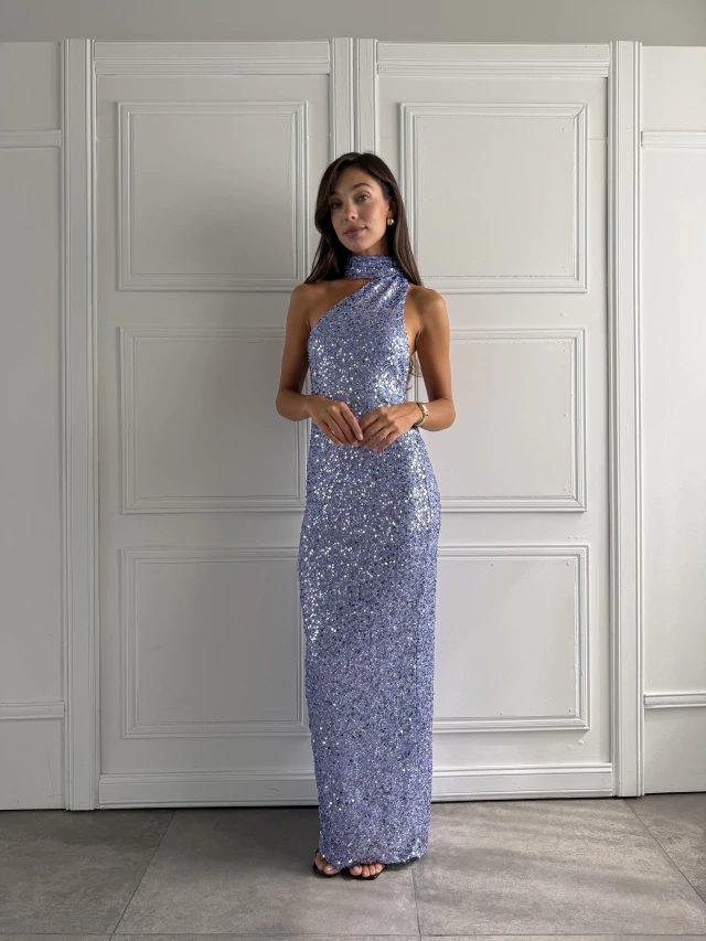 Vestido fiore canutillo Soya — imagen 6