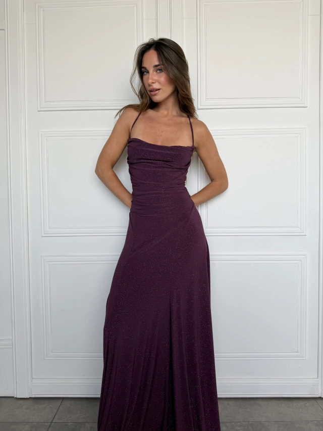 vestido julieta lurex V1559 — imagen 15